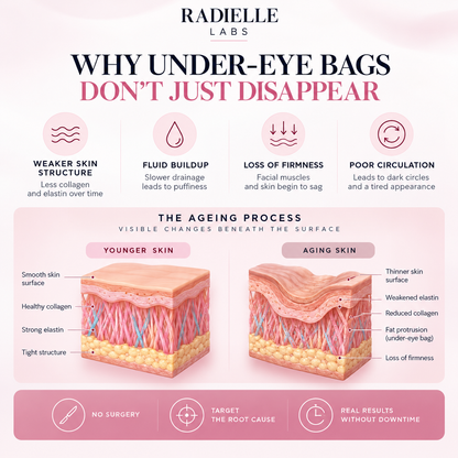 2-in-1 Red Light Therapy + EMS To Erase Eye Bags